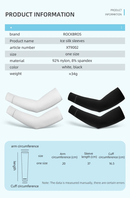 ROCKBROS Ice Silk Bicycle Sleeves