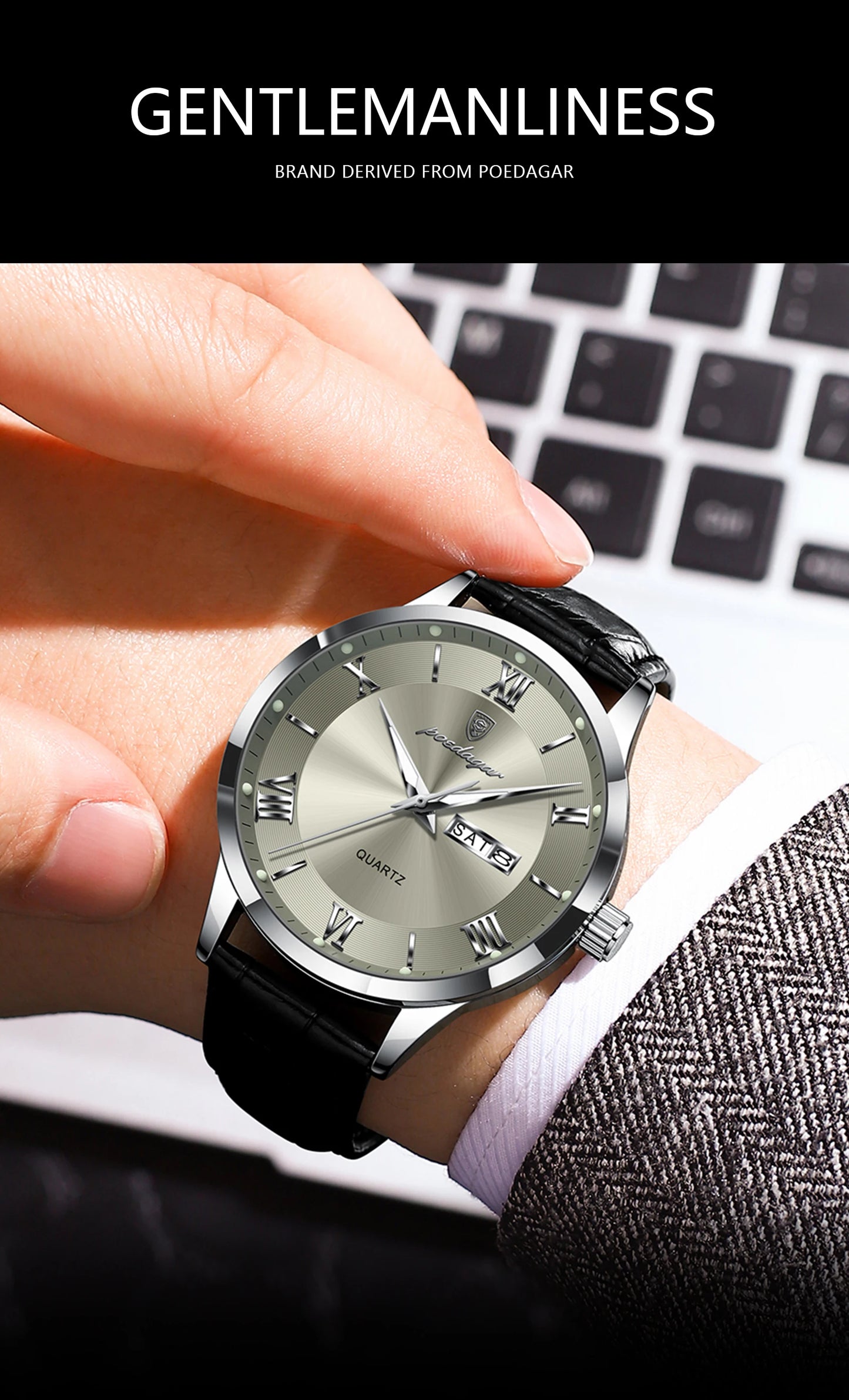 POEDAGAR Luxury Watch