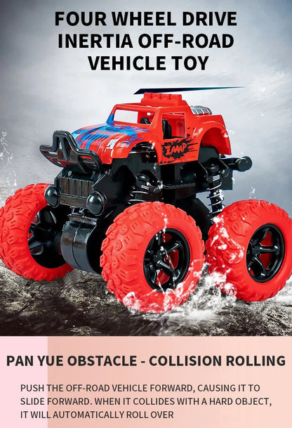 Inertial off-road vehicle toys