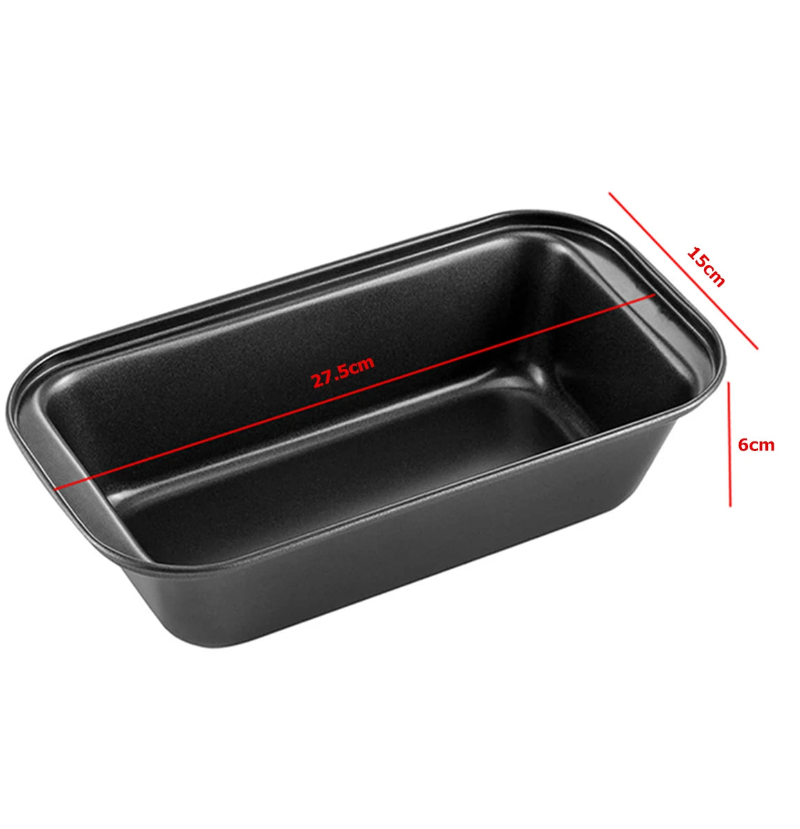 LMETJMA Nonstick Baking Bread Loaf Pan