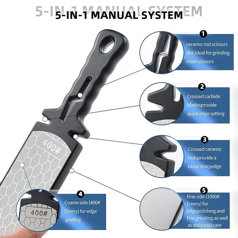 5 in1 Knife Sharpener