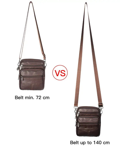 Men's New Genuine Leather Crossbody Bag