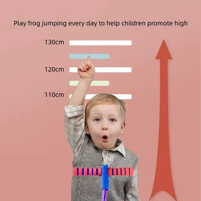 Kids Grow Taller Balance Toy Frog Jumping Sports