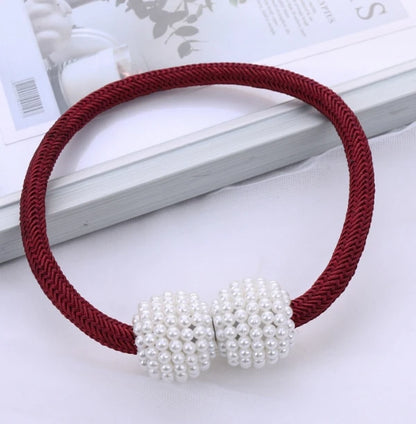 1/2PCS Pearl Magnetic Curtain Clip