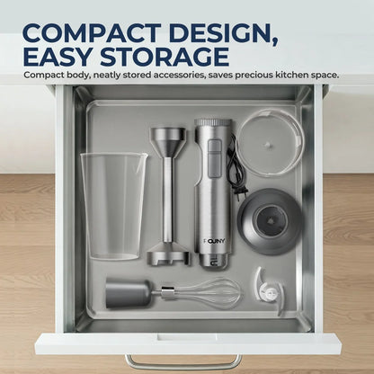 ROUNY 4-in-1 Hand Immersion Blender 1000W