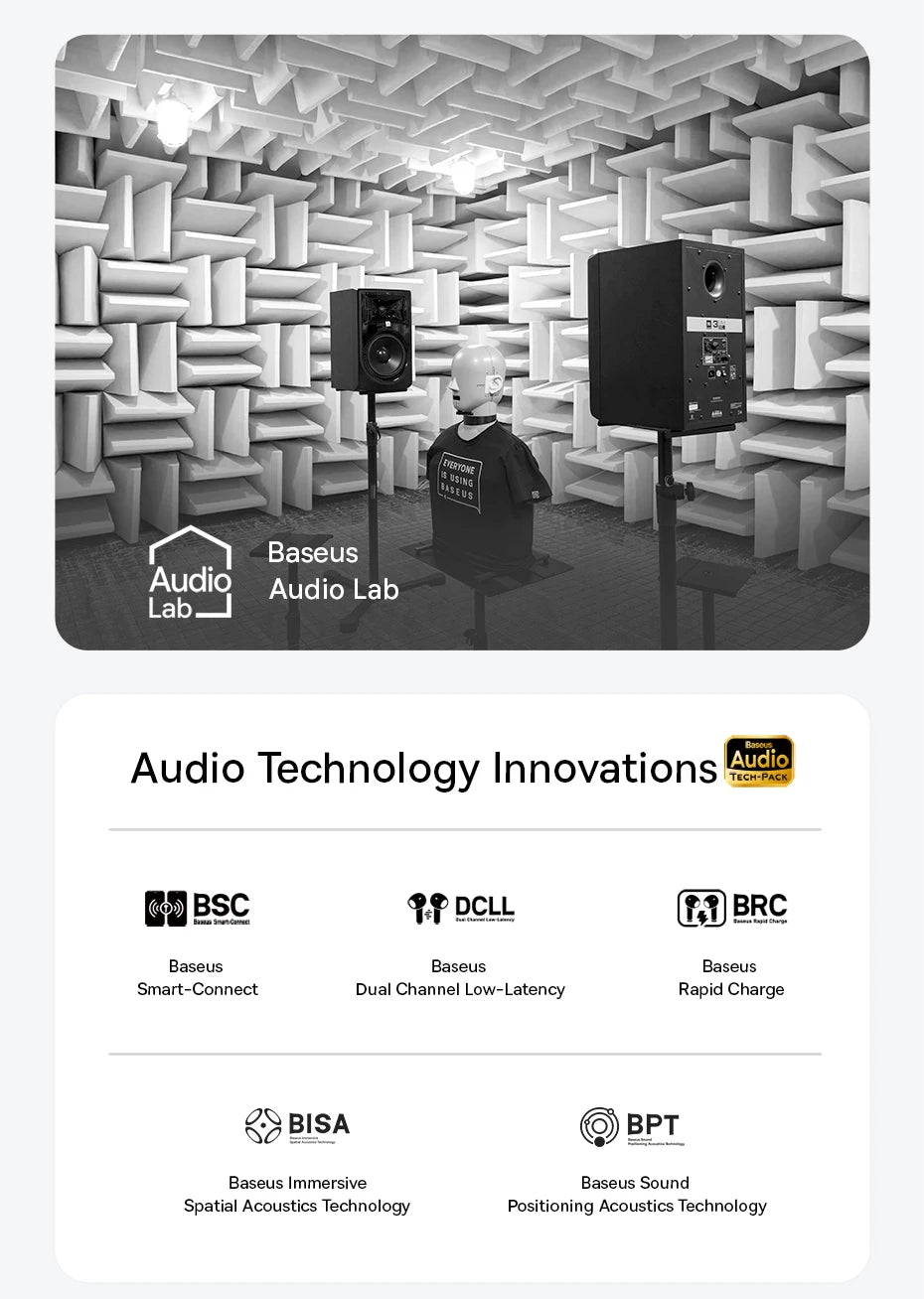 Baseus BC1 Ear Clip Earbuds