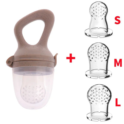 5 in 1 Baby Fruit Feeder with Nipple Set