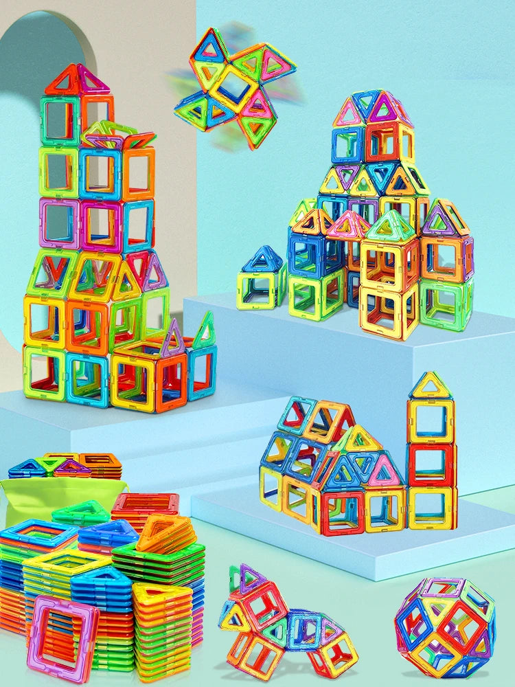 Magnetic Building Blocks DIY Magnets Toys