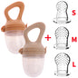 5 in 1 Baby Fruit Feeder with Nipple Set