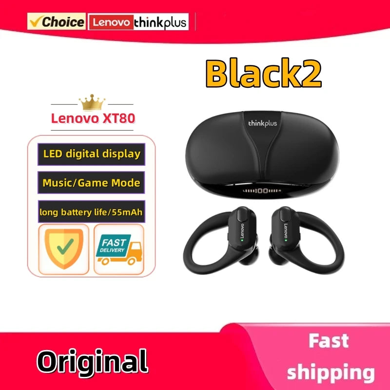 Original Lenovo XT80 Sports Wireless Earphones