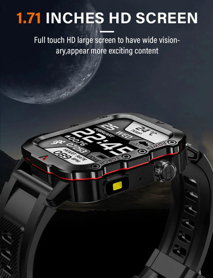 LAXASFIT Men Sports Smart Watch