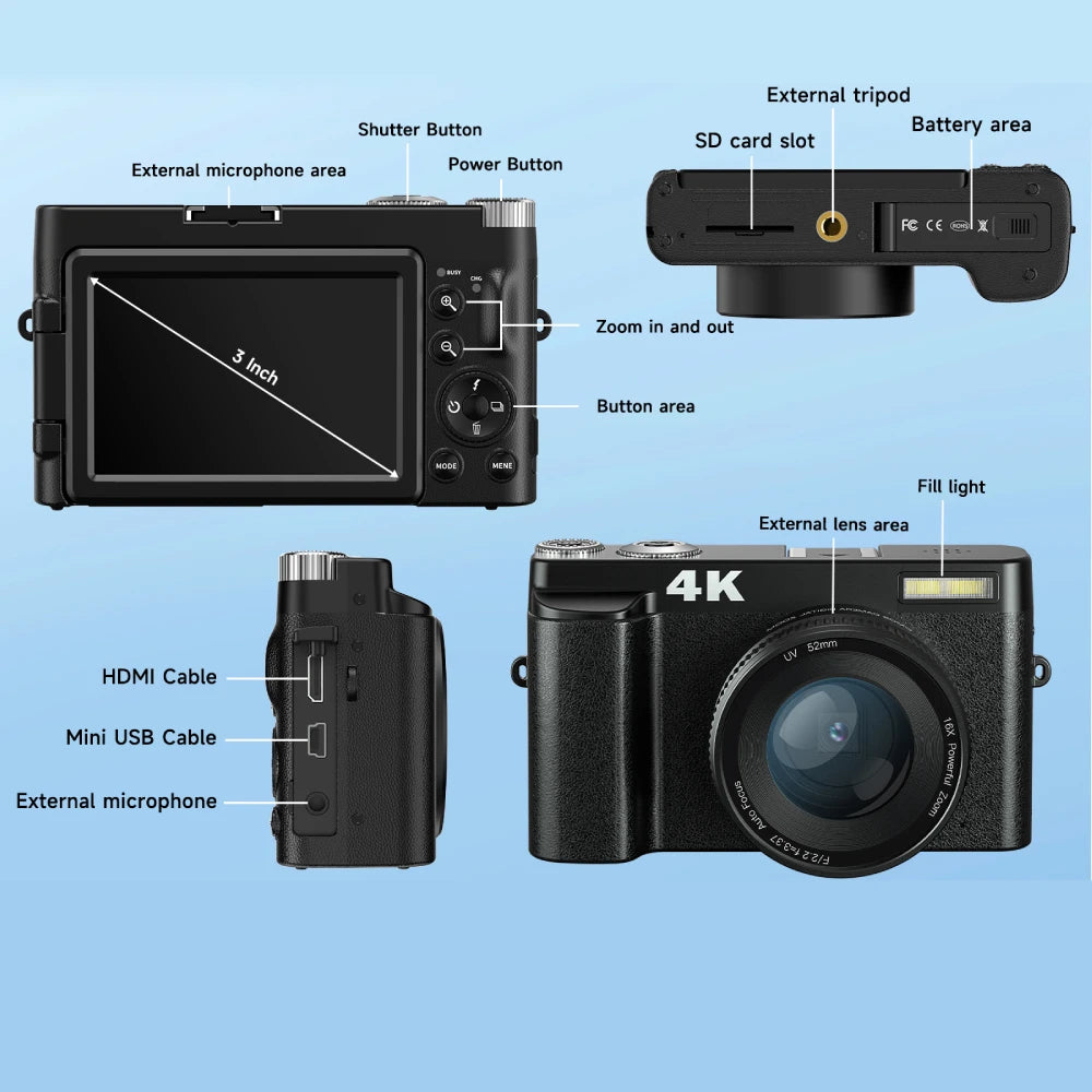 4K Digital Camera