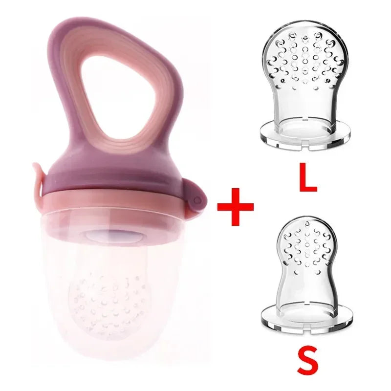 5 in 1 Baby Fruit Feeder with Nipple Set