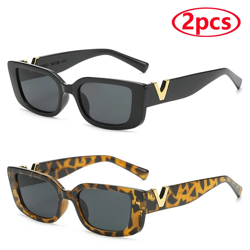 Ah-Mee Fashion Rectangle Sunglasses