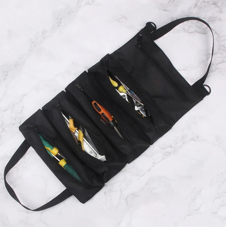 Heavy-Duty Roll-Up Oxford Tool Bag
