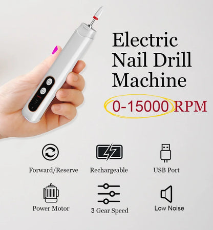 6in1 Wireless Nail Drill