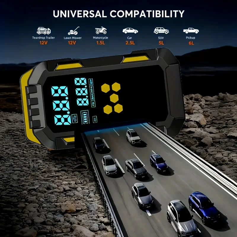 Car Jump Starter & Tire Air Compressor