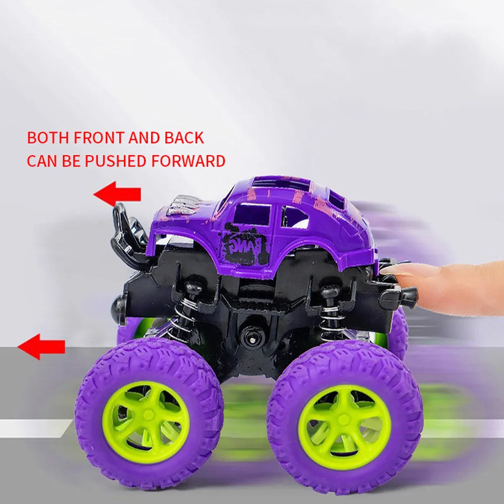 Inertial off-road vehicle toys