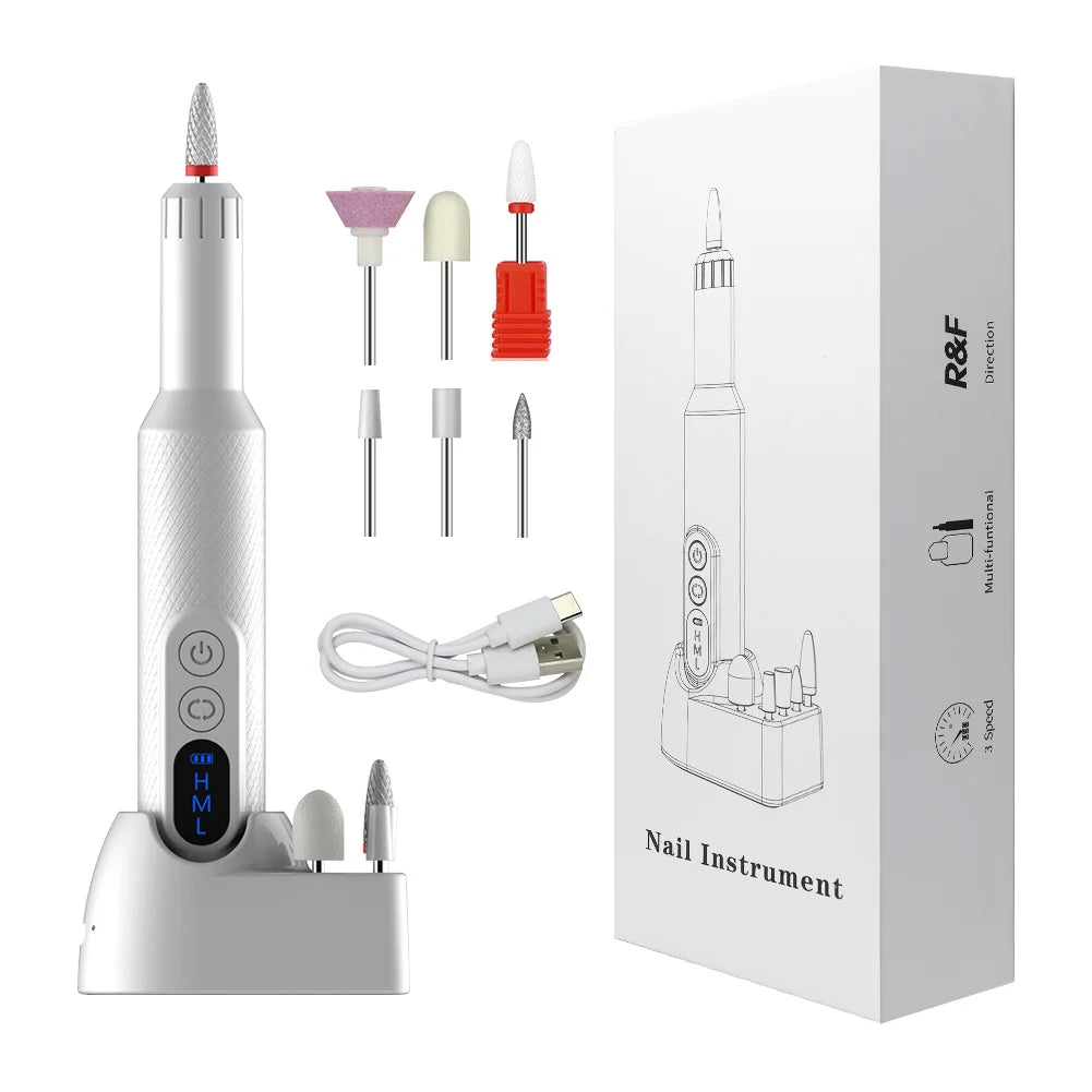 6in1 Wireless Nail Drill