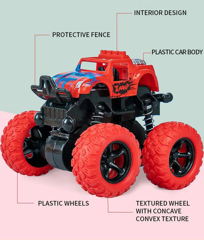 Inertial off-road vehicle toys