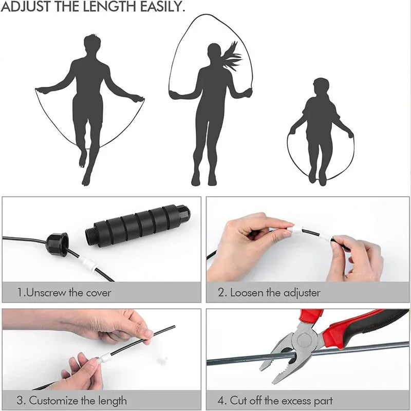 LINGPENG Adjustable  Jump Rope