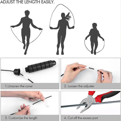 LINGPENG Adjustable  Jump Rope