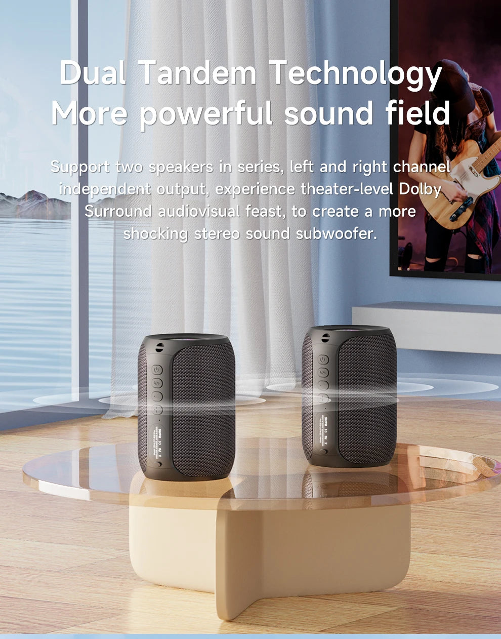 Zealot-S32PRO Powerful Bluetooth Speaker