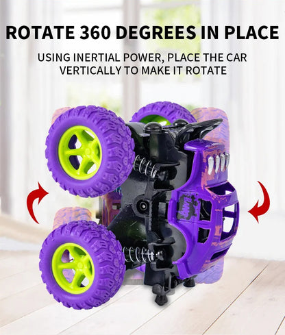 Inertial off-road vehicle toys