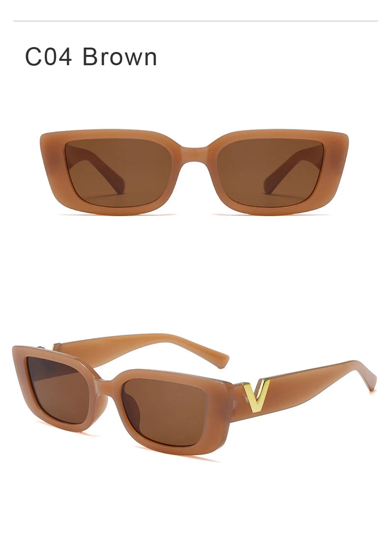 Ah-Mee Fashion Rectangle Sunglasses