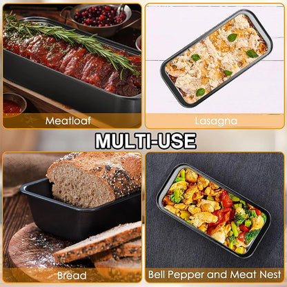 LMETJMA Nonstick Baking Bread Loaf Pan