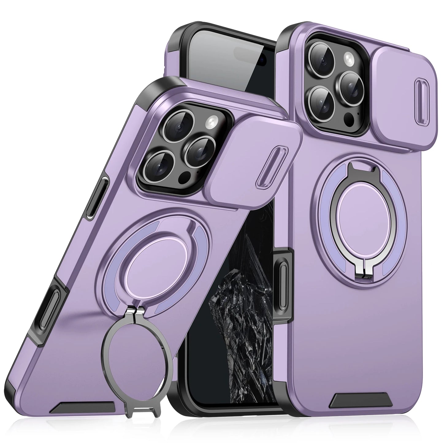 Luxury Magnetic  Armor Case For iPhone