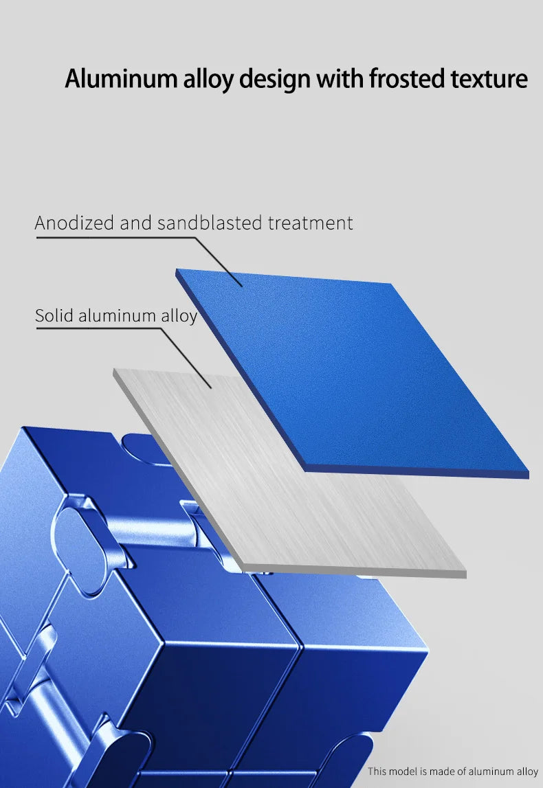 Magic Cube Stress Relief Toy Infinity Cube