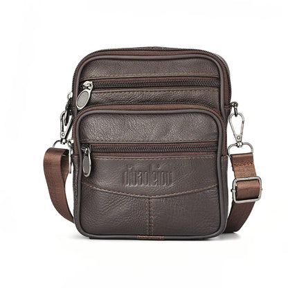 Men's New Genuine Leather Crossbody Bag
