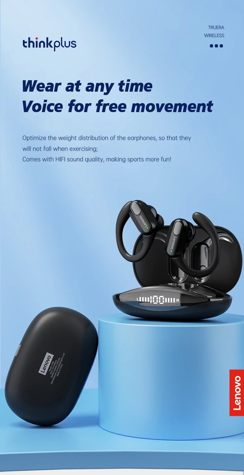 Original Lenovo XT80 Sports Wireless Earphones