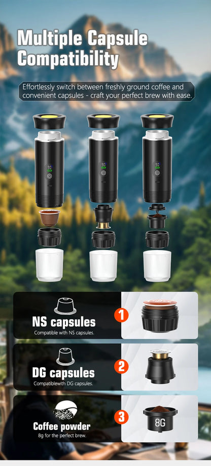 Foombthe Portable Espresso Coffee Machine