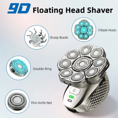 4D Head Shavers for Bald Men