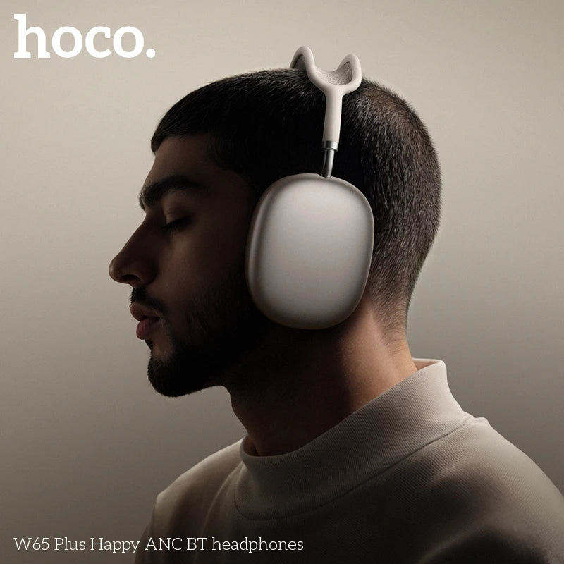 HOCO W65 Plus ANC Noise Reduction Bluetooth Headphones