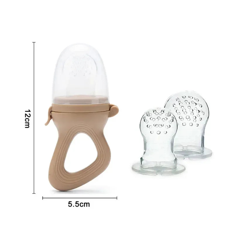 5 in 1 Baby Fruit Feeder with Nipple Set