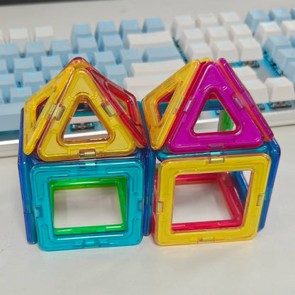 Magnetic Building Blocks DIY Magnets Toys