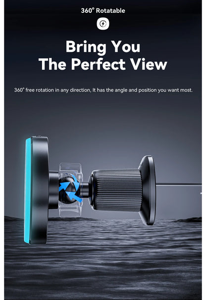 Magnetic Wireless Car Phone Holder