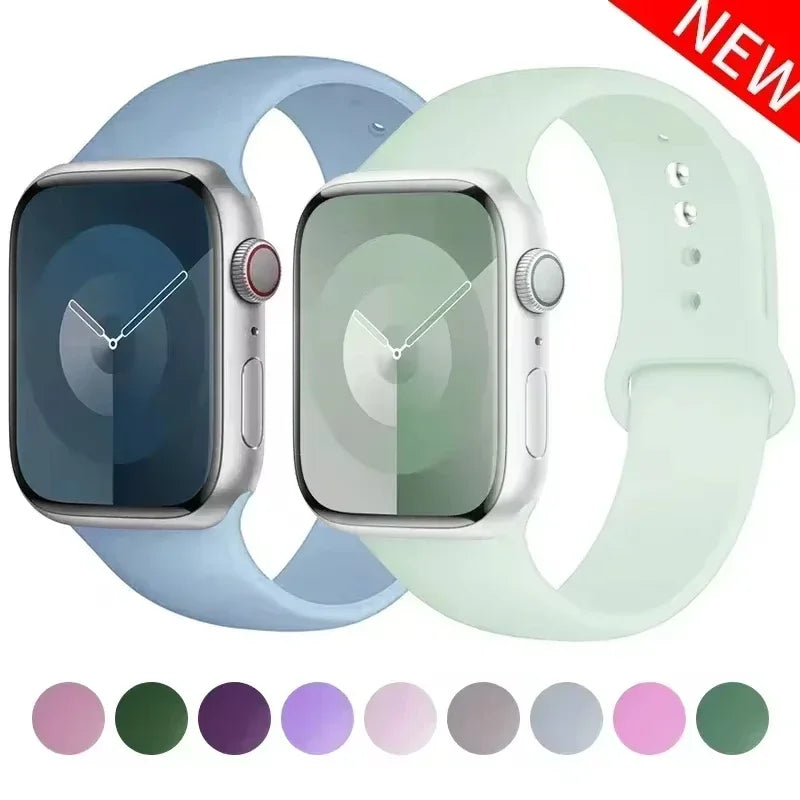 Original Silicone Strap For Apple Watch