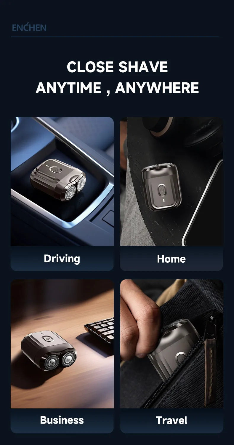 ENCHEN Mini6 2-Direction Flex Heads Electirc Shaver