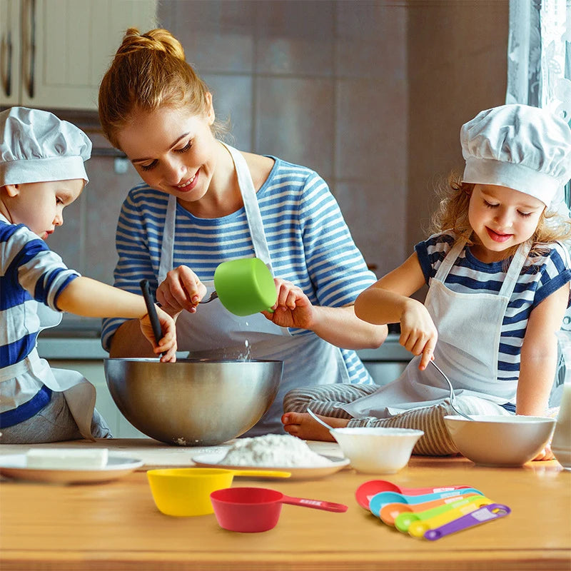 12pcs Baking Tools Kitchen Measuring Spoon