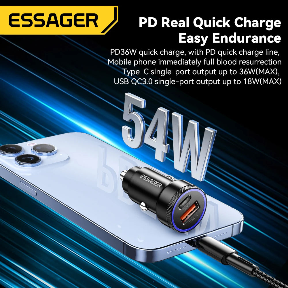Essager 54W Car Charger