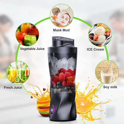Electric Portable Juicer Fresh Fruit Mixer 700ML