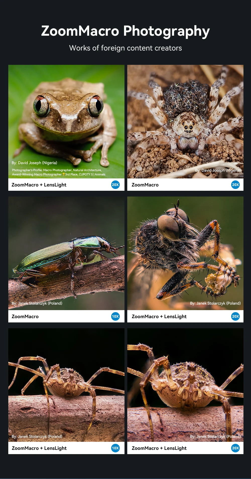 APEXEL 10-20X Zoom Macro Lens HD Micro Phone Camera Lenses