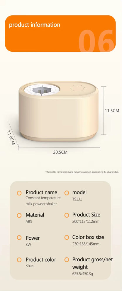 Electric Milk Bottle Shaker