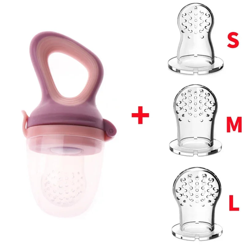 5 in 1 Baby Fruit Feeder with Nipple Set