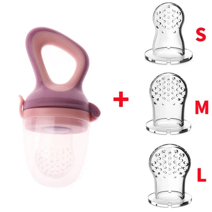 5 in 1 Baby Fruit Feeder with Nipple Set