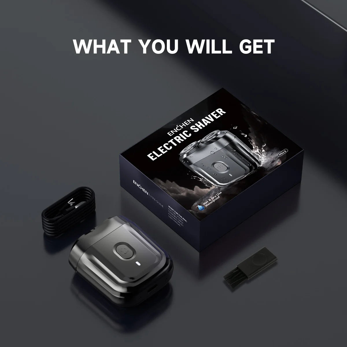 ENCHEN Mini6 2-Direction Flex Heads Electirc Shaver